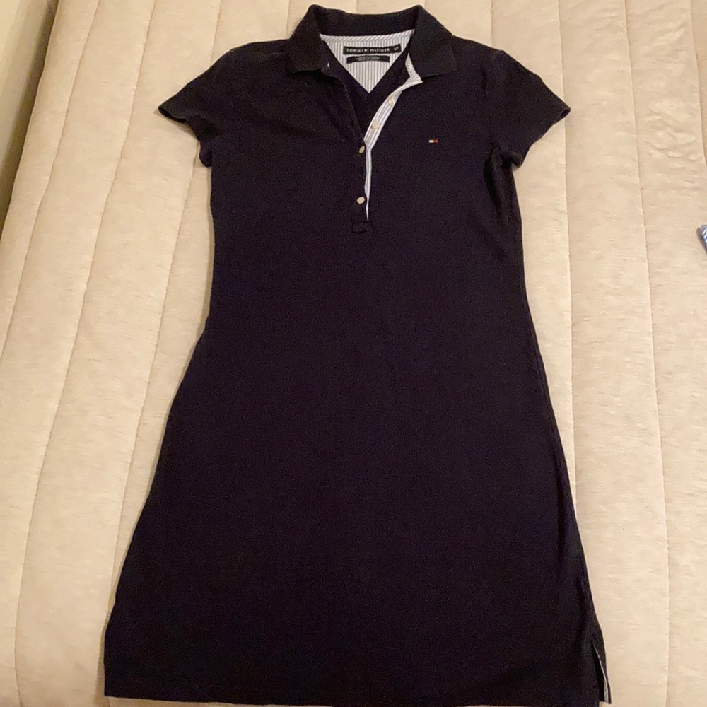 Navy blue Tommy Hilfiger dress - size S